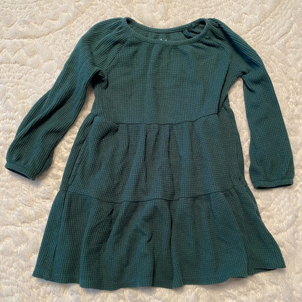 Cat & Jack Girls Green Dress
